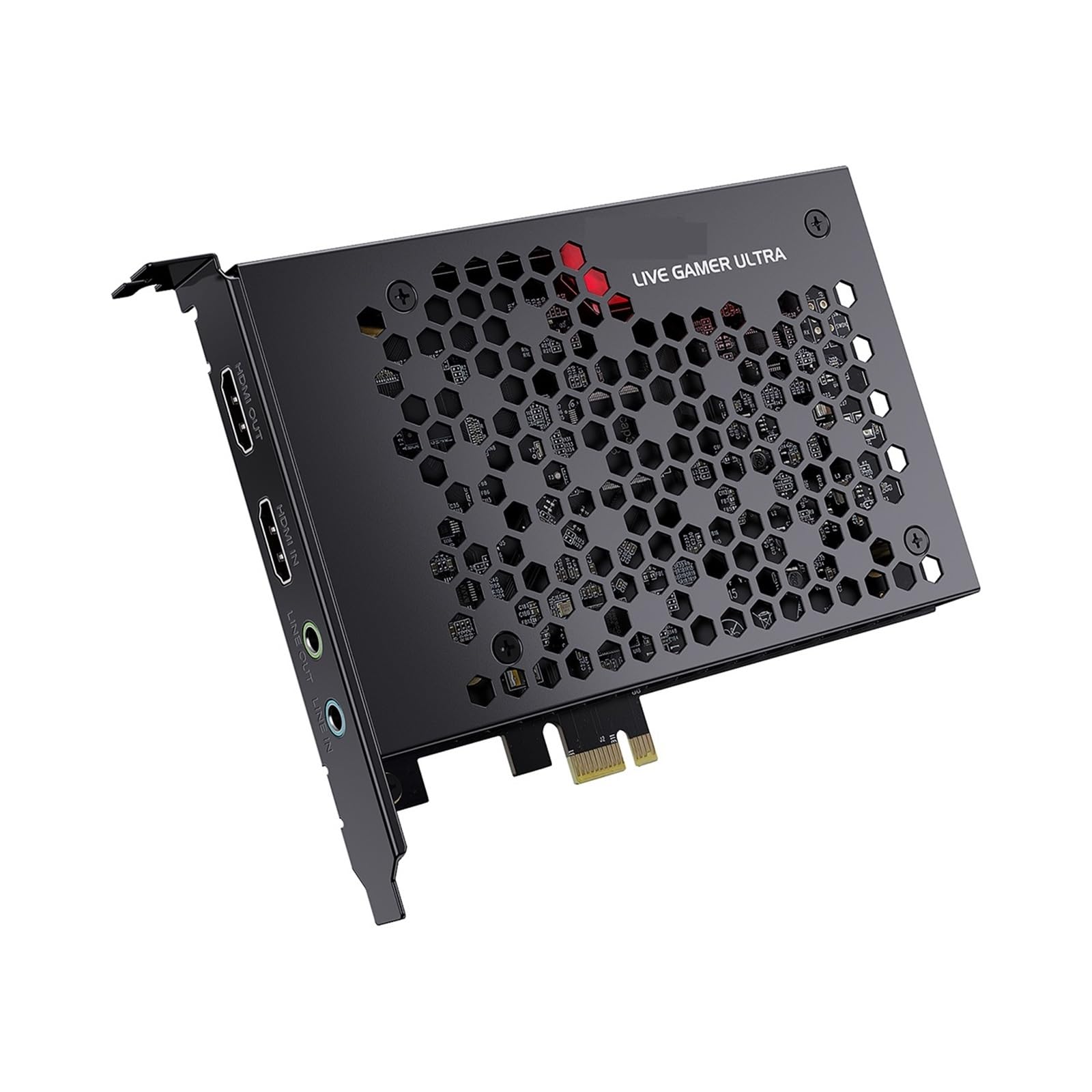 - 334 4K 60fps HDR 1080p 240fps PC Live Streaming Box Loop, scheda di acquisizione video 4K 30 Pcle Video Registrazione con linea in uscita per lo streaming di giochi e la registrazione multi-sorgente