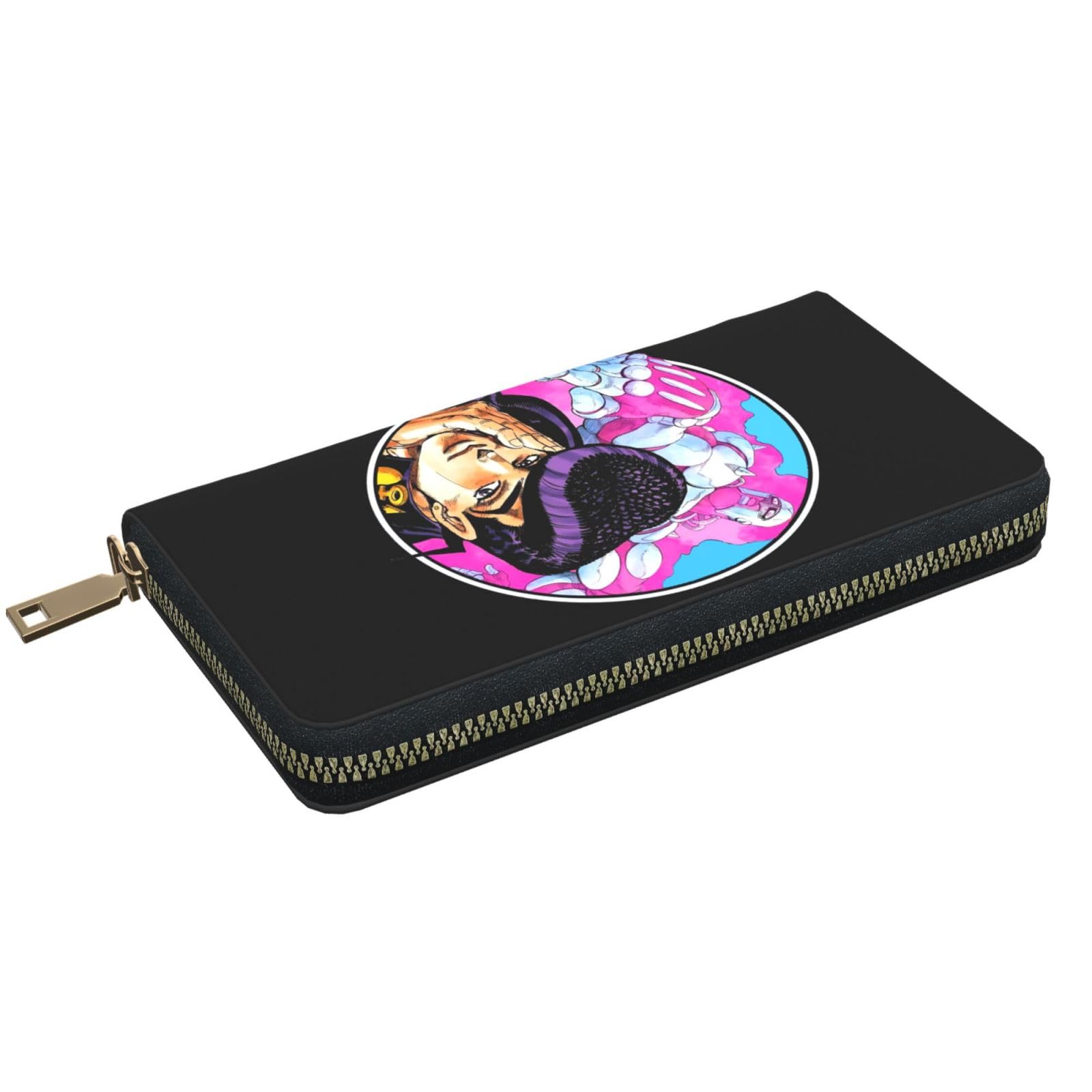 Ш【未使用】ジョジョ ラウンド長財布 ウェザー・R Amazon.co.jp: 長財布 ジョジョの奇妙な冒険 東方仗助 財布