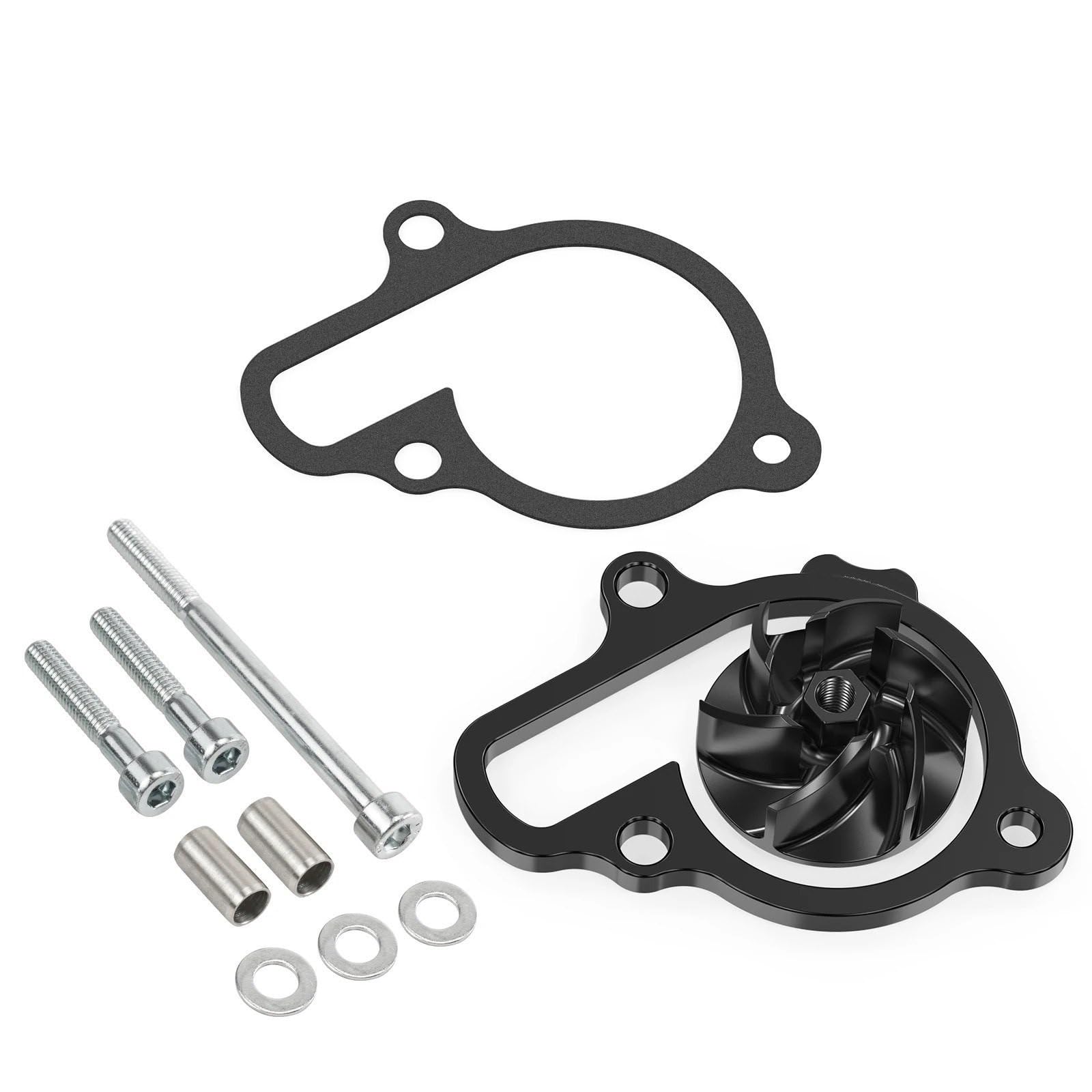 "Części motocyklowe Zespół pompy " Pasuje do Honda CRF450R CRF 450R 2021-2025 chłodnica wirnika pompy wodnej CRF450RX CRF450RWE CRF 450R CRF 450RWE(Black)