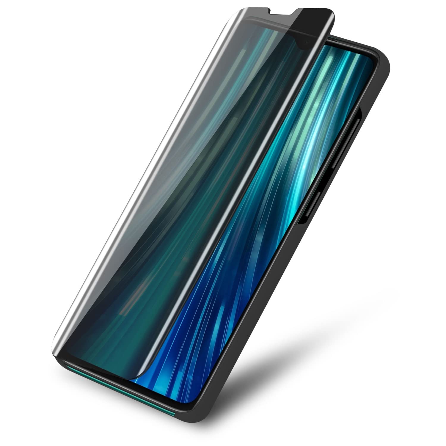 CADORABO Custodia Clear View Specchio con funzione di supporto Protezione a 360 gradi CUSTODIA A LIBRO per RedMi 10 4G, Rosa