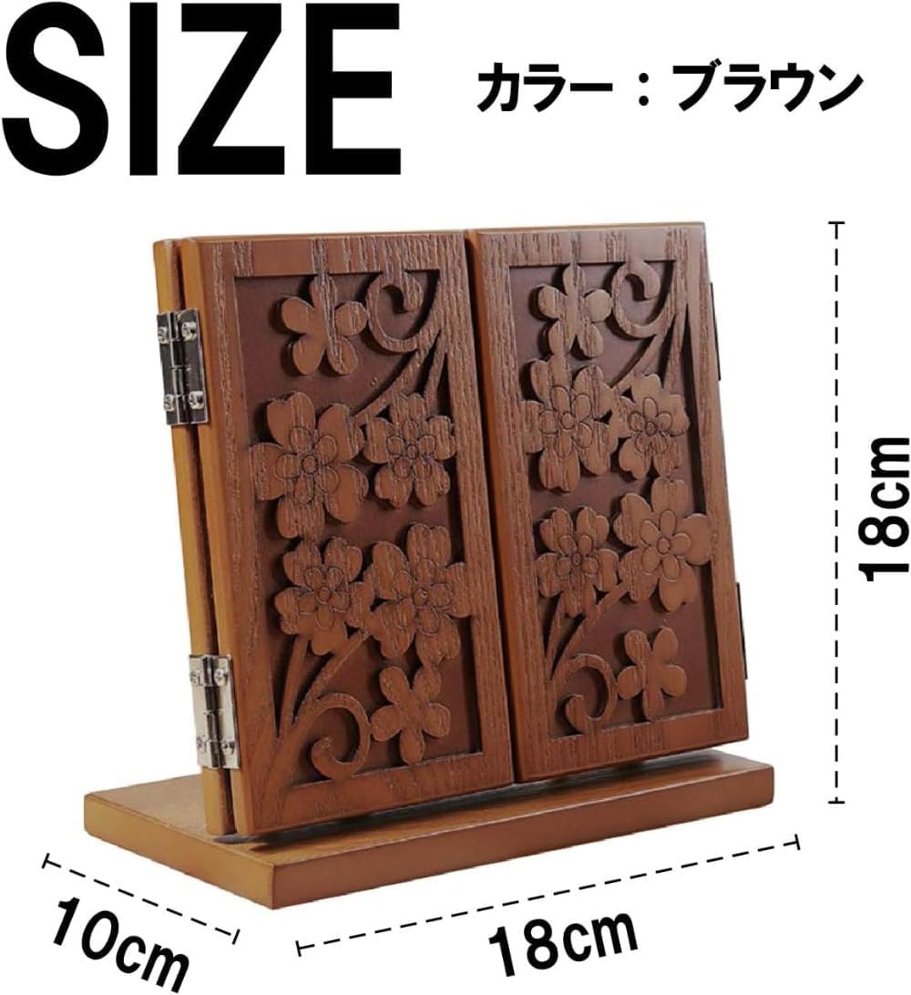 三面鏡　卓上　折りたたみ式　木製 Amazon.co.jp: 鏡 卓上 三面鏡 卓上ミラー 木製 卓上鏡 扉 化粧鏡 彫刻
