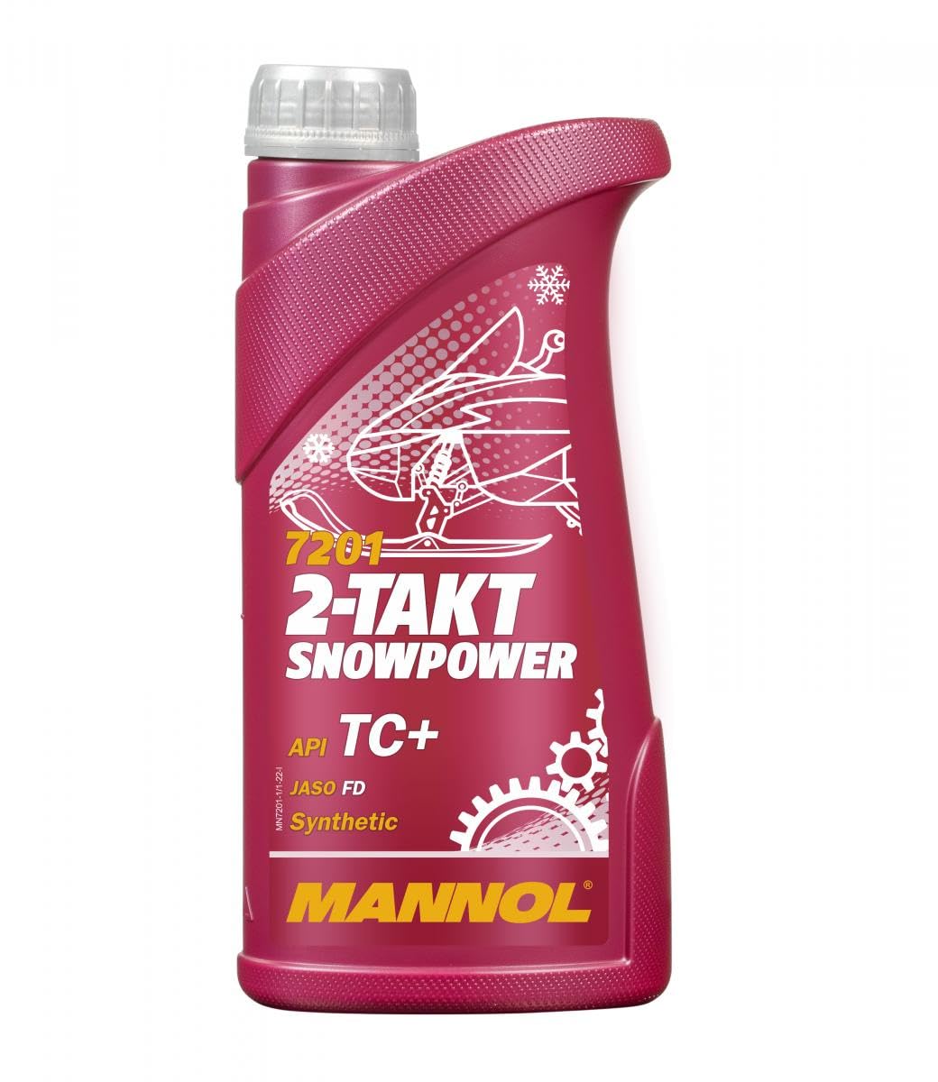 MANNOL Engine Oil for Off-Road Equipment and ATV 2-Takt Snowpower (1L)