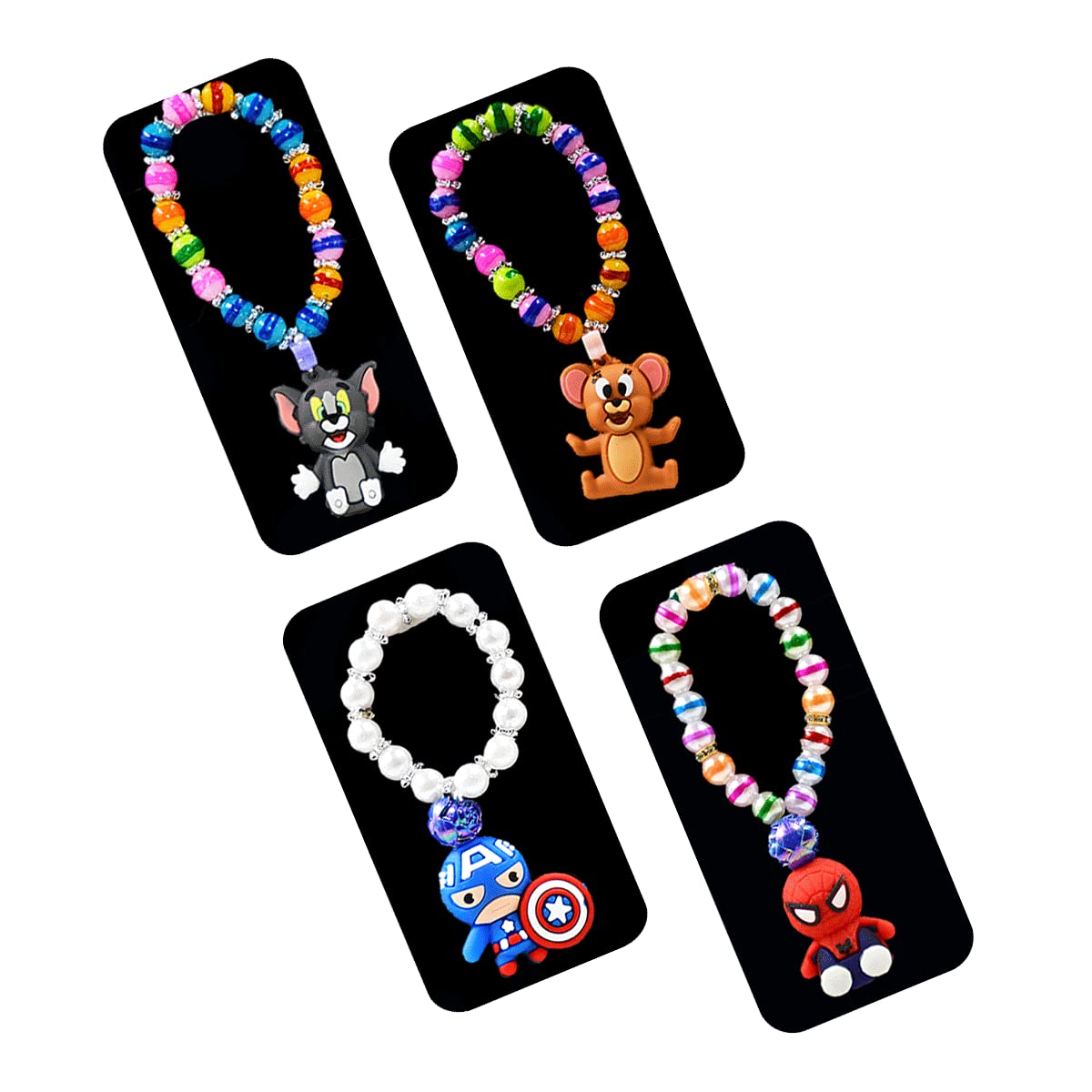 Lookool Designer Cartoon Wrist Band for Kids Pack of 4 - Cartoon Character Friendship Bands for Kids - Boys - Girls - Friends - Children - Birthday Return Gifts (B0B6VHJ2XT) Amazon Price History, Amazon Price Tracker