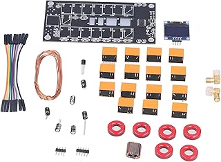 ATU-100 Antenna Tuner DIY Kits 1.8mhz~50MHz OLED Screen Automatic Tuning DIY Kit Portable Antenna Tuner for Communication