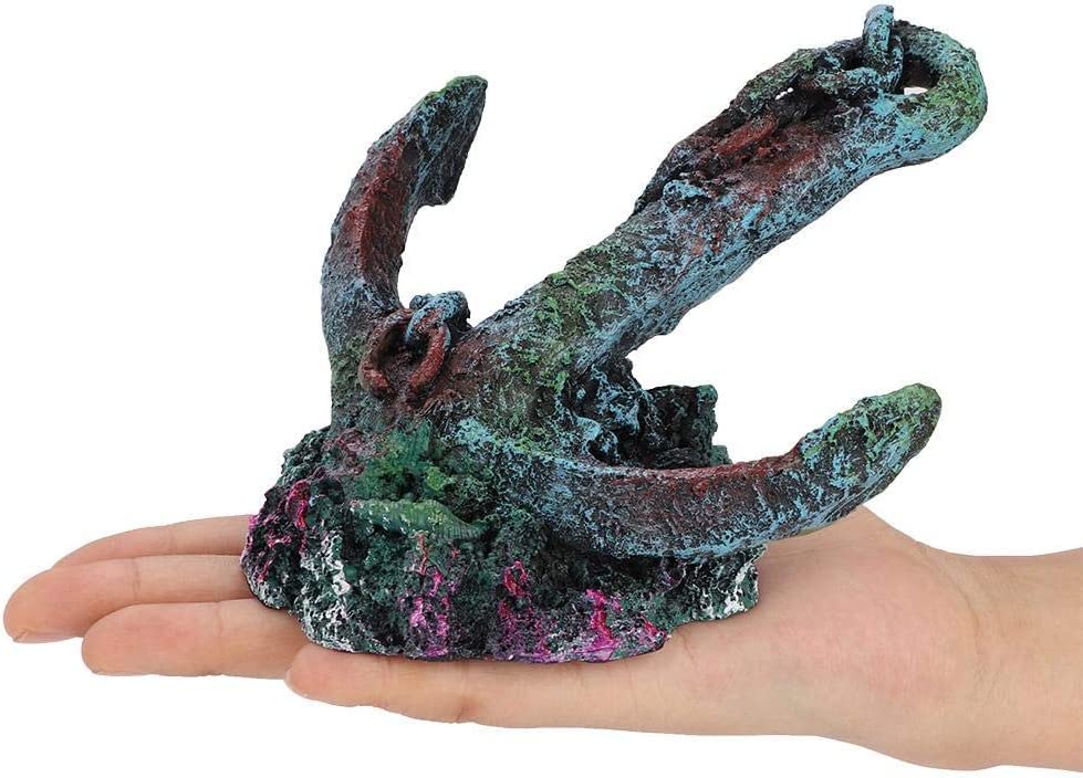 Aquarium-fish-tank-ornamentfish-tank-ornament-Resin-anchor-Aquarium-Decor-Aquarium-Fish-Tank-Ornaments-Accessories-Aquarium-Ornament-Creative-anchor-Aquarium-Decoration-Resin-Creative-Shipwre