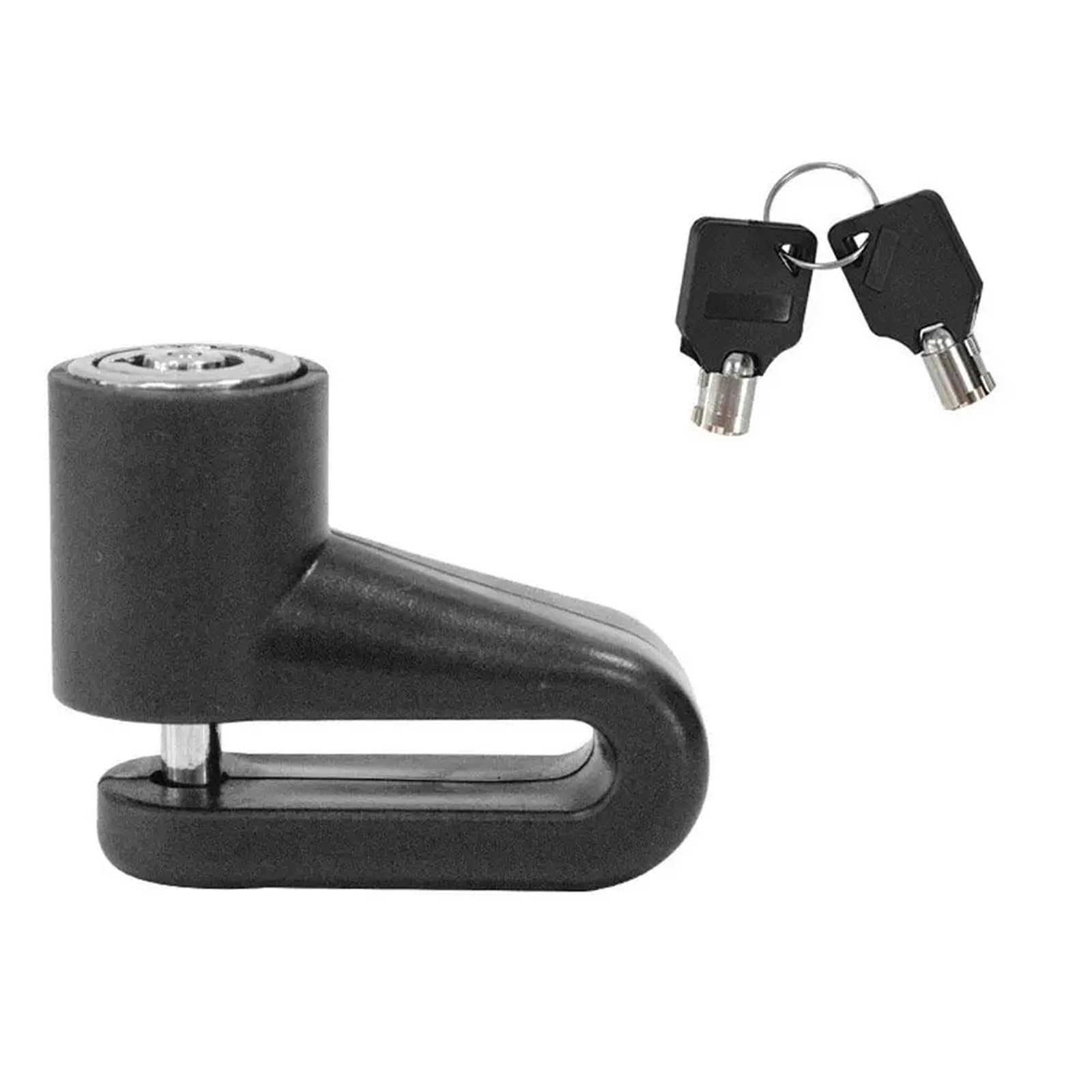 Hdrtcbu Black Chain Lock Pvc Alloy Chain Lock Pole Runner Mounting Anti Theft Weatherproof Valve Motorbike Lock(Black)