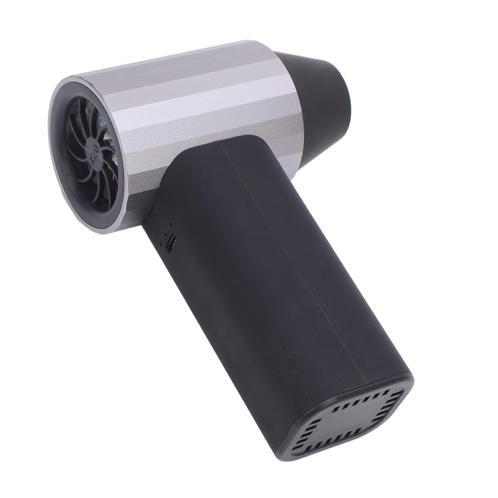 Jiawu Puissant Brumisateur D'air Portable avec Moteur sans Balais pour le Nettoyage, le Refroidissement pour la Maison et L'extérieur – Acier Inoxydable