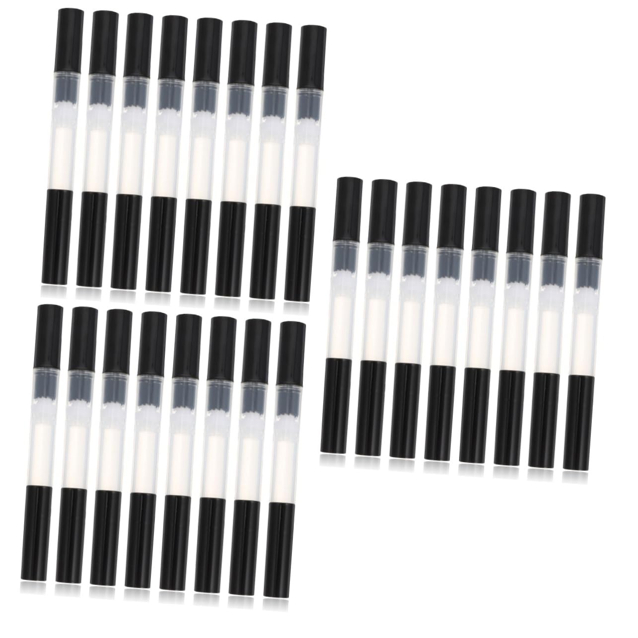 3 Set Di Penne Per Per Cuticole Set Di Per Unghie Strumento Per Unghie Vuoto in Plastica Pp Facile Da Usare 8 Pezzi * 3