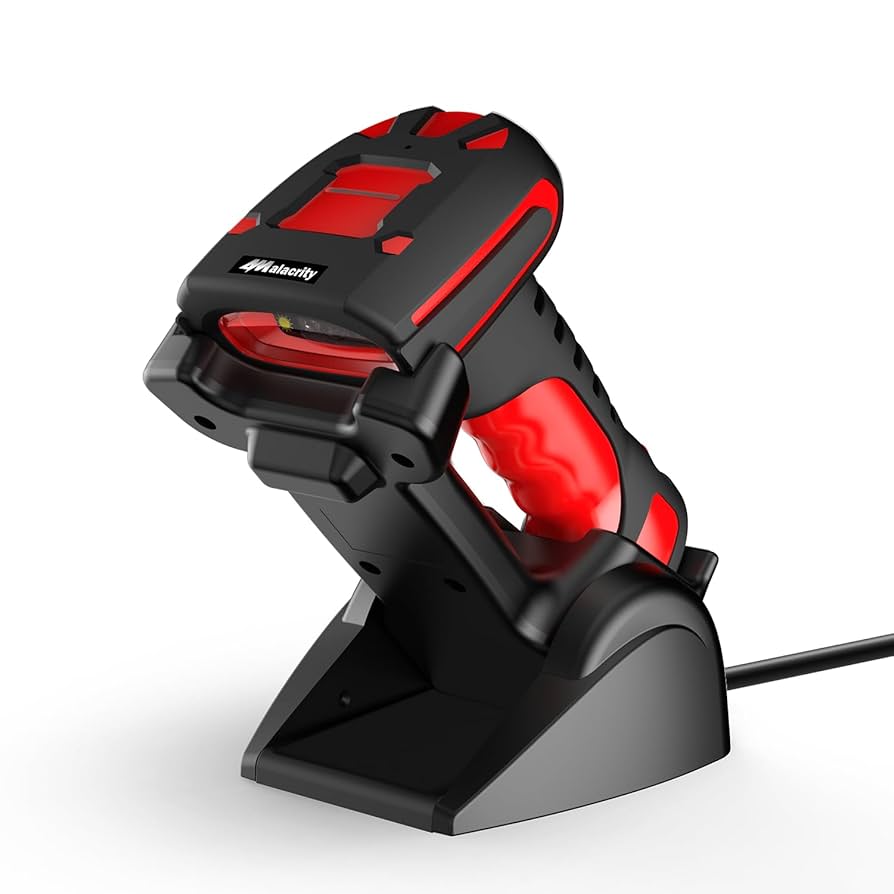 ⭐︎ALOB Amazon.com : Alacrity Wireless Charging Barcode Scanner, 1D