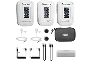 Saramonic Blink 500 Pro B2 Snow White: Wireless 2-Person Microphone System