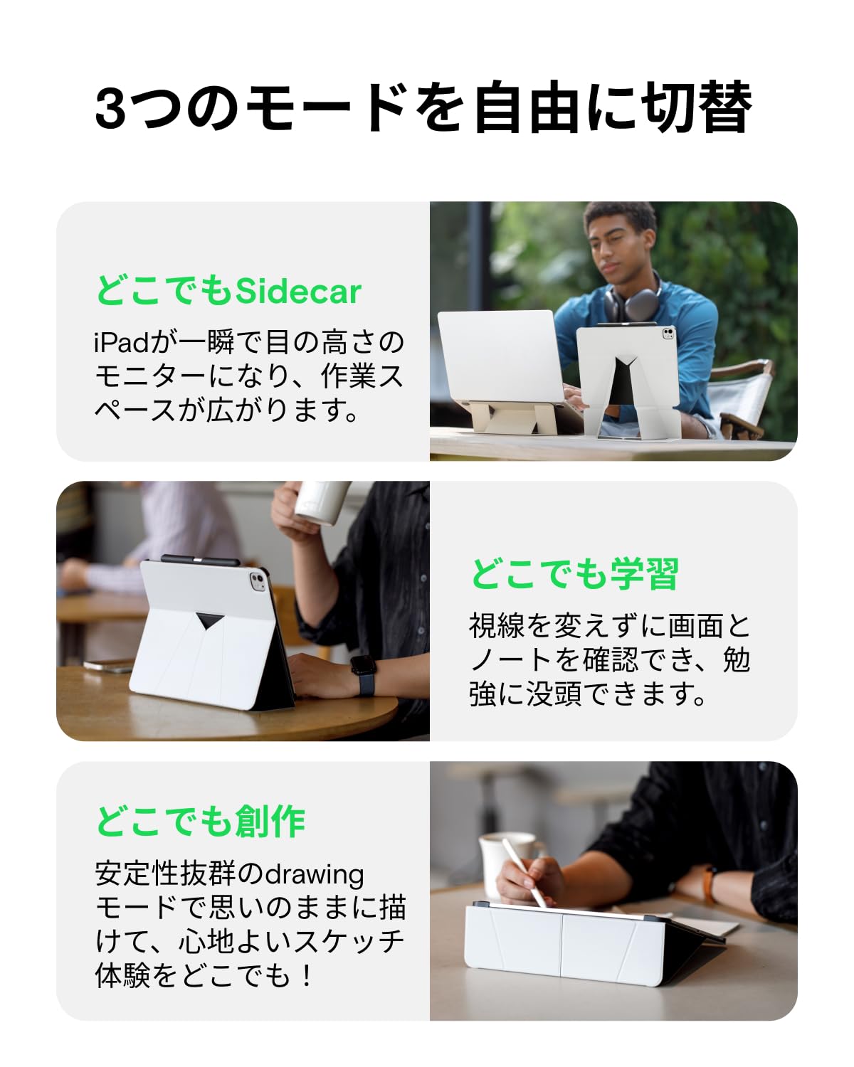 Amazon.co.jp: MOFT【公式直営店】フロートフォリオケース&スタンド
