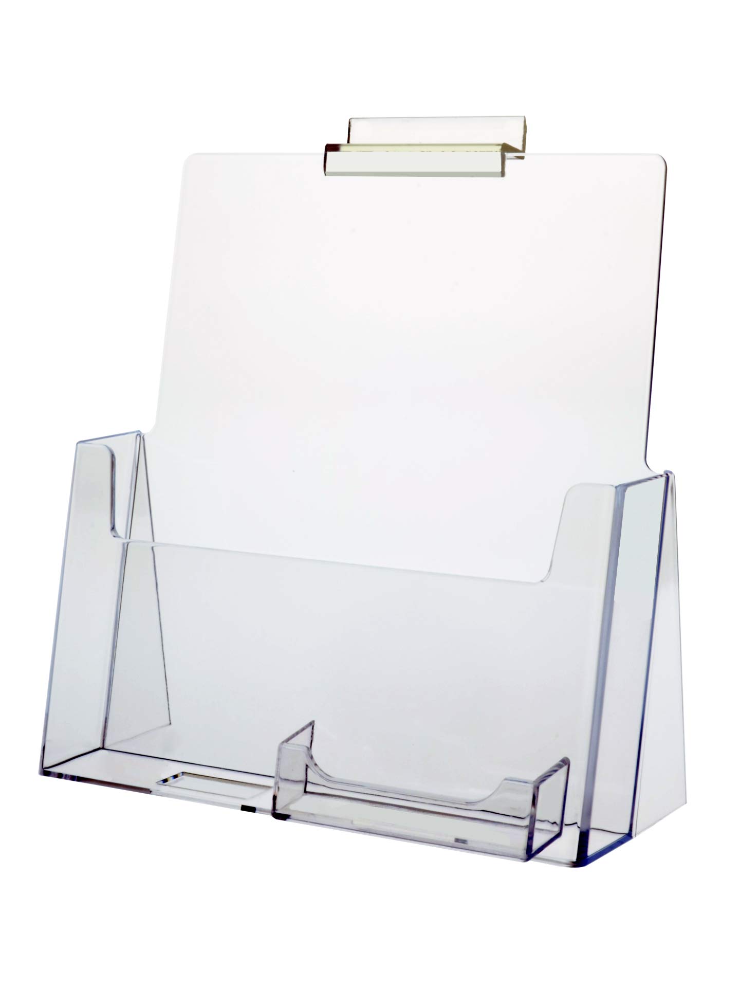 Marketing Holders 6 Pack Slatwall Brochure Holder for 8.5