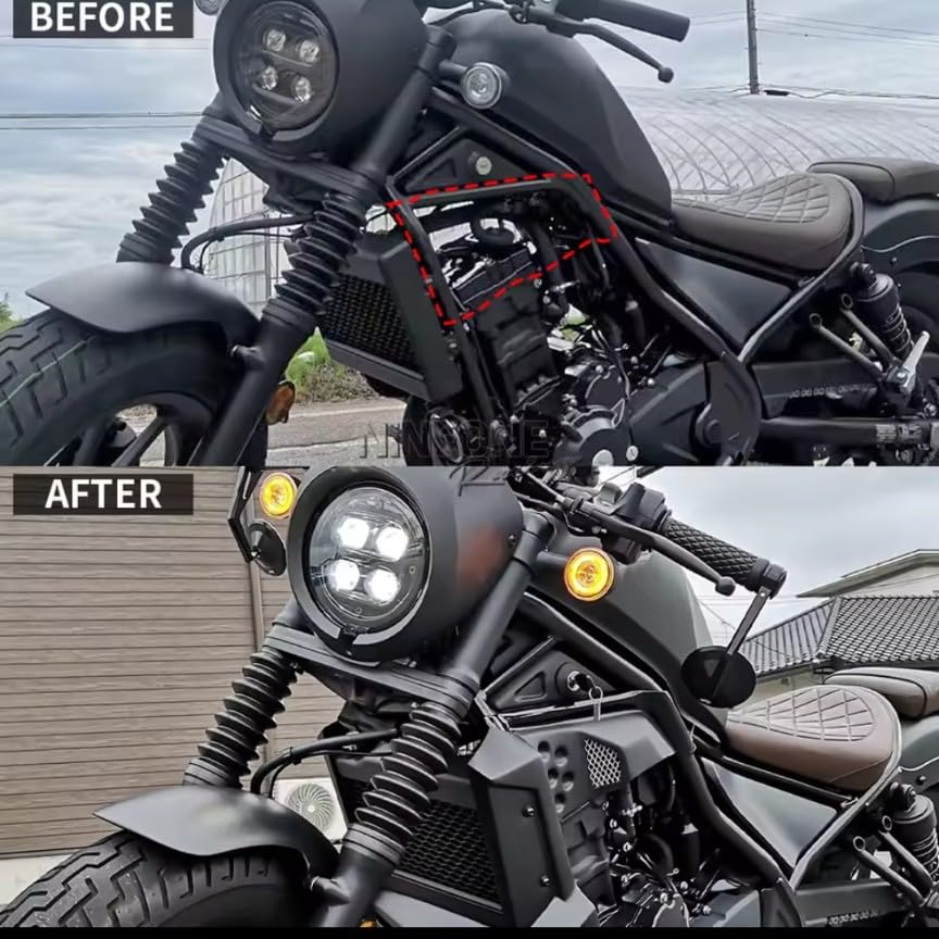 Amazon | 【GOLDFAUST】レブル 250CC 500CC サイドカバー サイドカウル