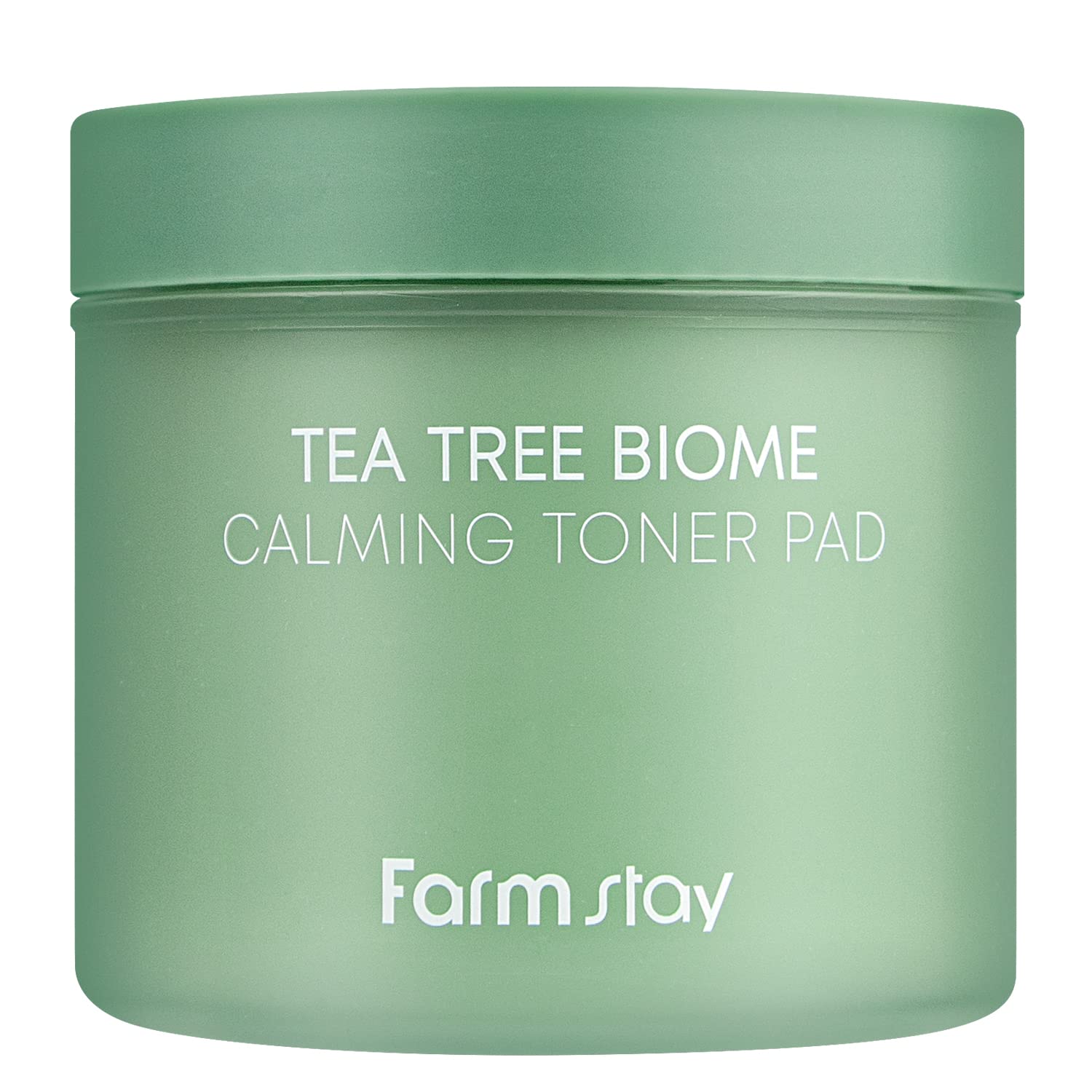 FARMSTAY Tea Tree Biome Calming Toner Pad - Gentle Exfoliating Daily Face Toner Pad, Exfoliation with PHA, 140ml / 70 Pads