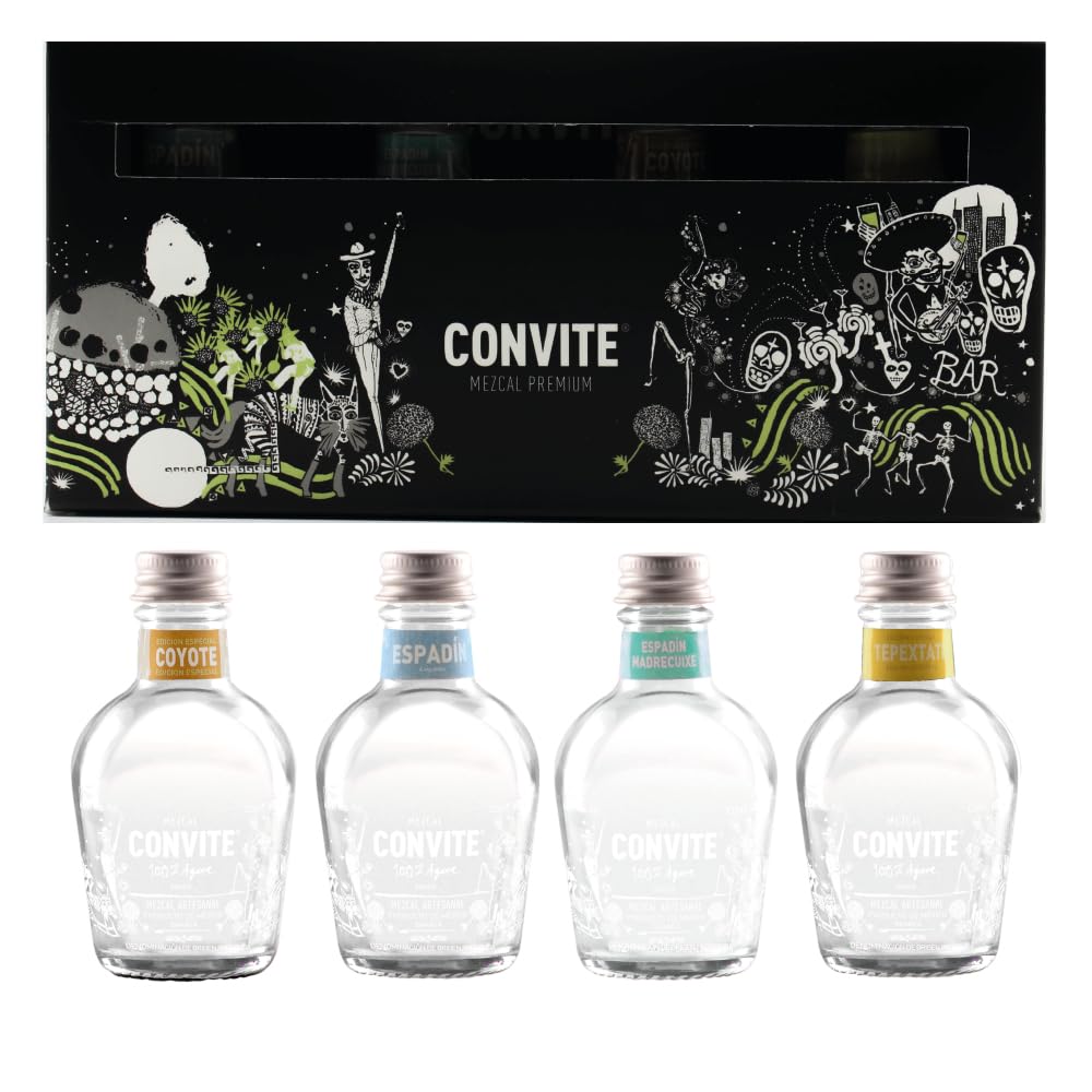 Convite Mezcal Tasting Kit (4 X 50Ml) Mezcal