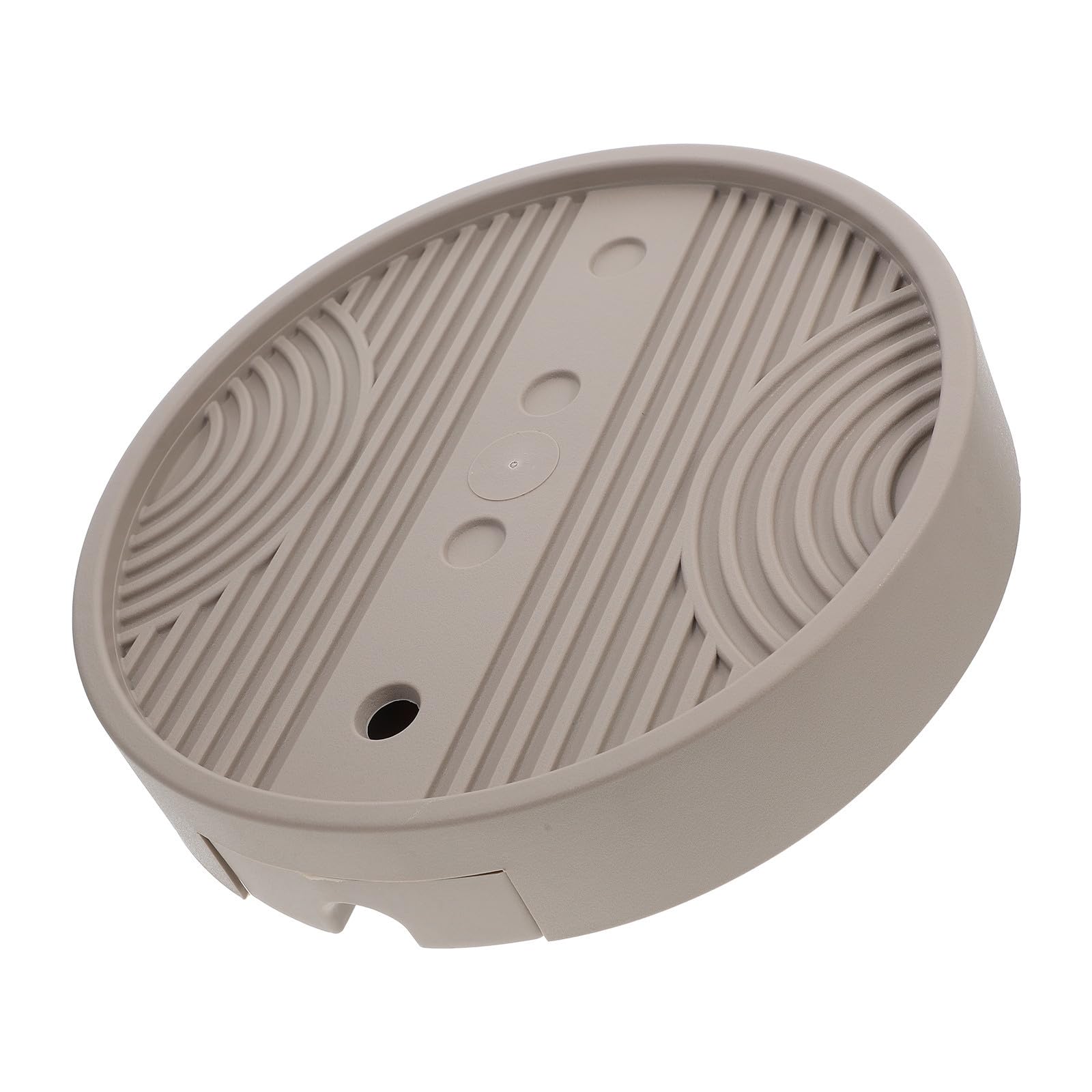 Support rond pour pot de fleurs mobile pour sublimer la décoration maison