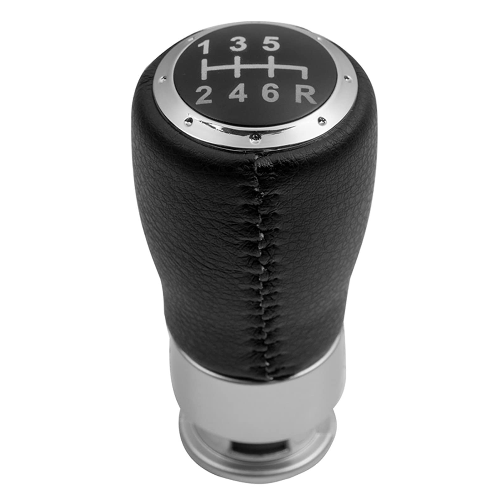 HSUKIHO Car Shift Knob Cover for Accord VIII 8 MK8 (2008 2009 2010 2011 2012 2013 2014) 5/6 Speed Gear Shift Konb Gaiter Boot Cover Case Car Styling(6 Speed GearKnob)