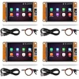 ESP32 Touchscreen 2.8inch TFT LCD Display ESP-WROOM-32 ILI9341 Resistive Touch Module ESP32-2432S028R Bluetooth WiFi Dual Core Development Board 240 * 320 for Arduino (4pcs)