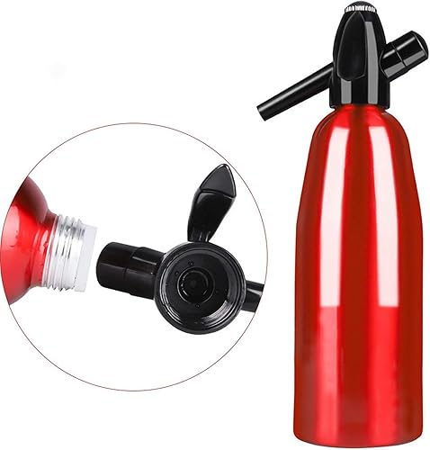 Miniatura 4 de Máquina de burbujas de soda tapa de sifón de agua de soda, tapa de accesorio de agua carbonatada de burbujas, negro, tapa de botella