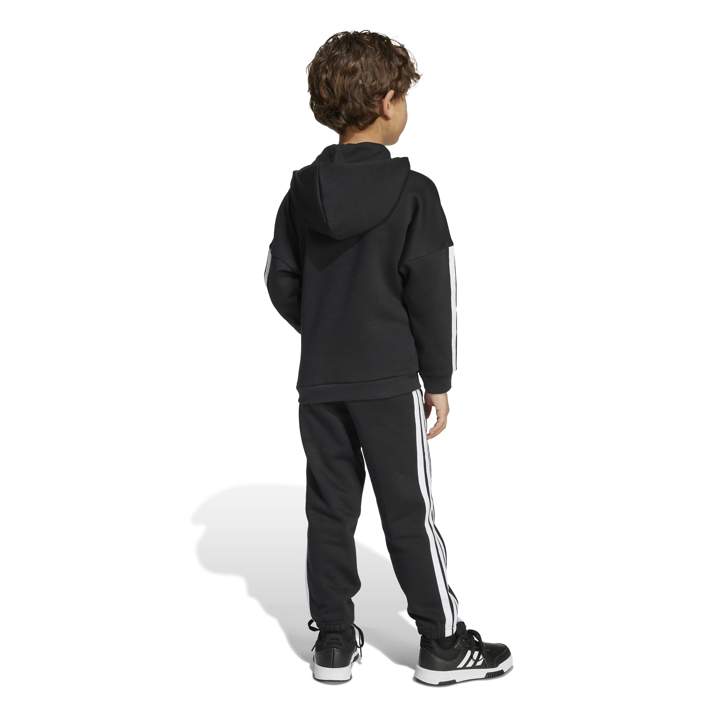 adidas Adidas Little Kids 3 Stripes Essentials Fleece Tracksuit Chándal Niños (Pack de 1)