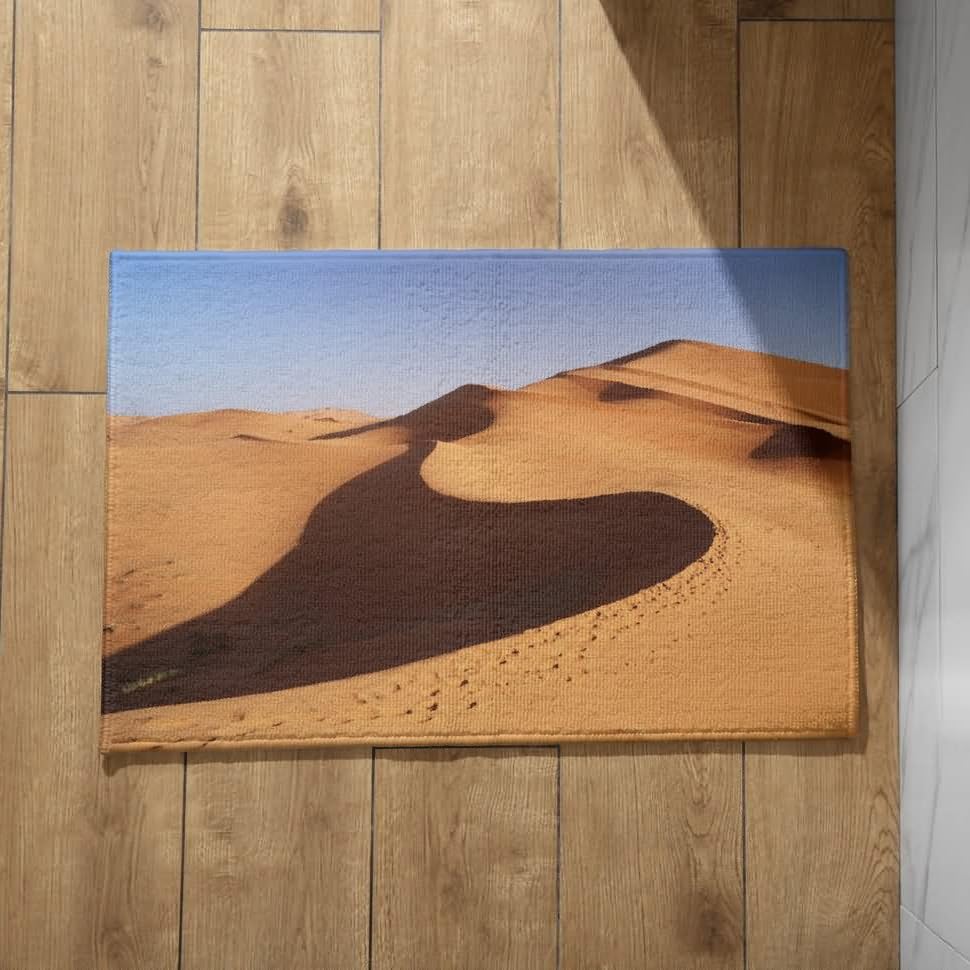 Isdreem Alfombra Antideslizante Dormitorio Felpudos Lavables Paisaje Natural Alfombra Felpudo Muy Grande para Entrada De Casa Felpudos Entrada Casa Baratos, 45x75cm