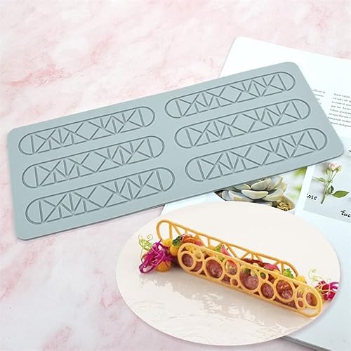 Miniatura 7 de Moldes de silicona de chocolate 3D con hojas huecas de plumas para fondant, molde geométrico para caramelos, decoración de pasteles para cupcakes,