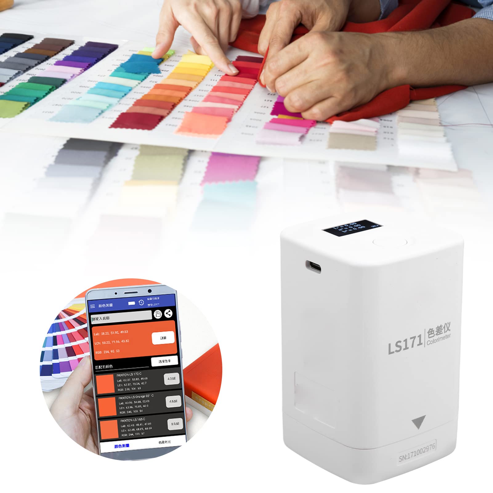 Misurazione Multipla di Misurazione Multi -dispositivo di Rilevamento QC, con Condivisione dei Dati Wireless, per il Campionamento Chroma