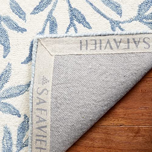 Tapete decorativo SAFAVIEH 4' x 6' hecho a mano miniatura 3