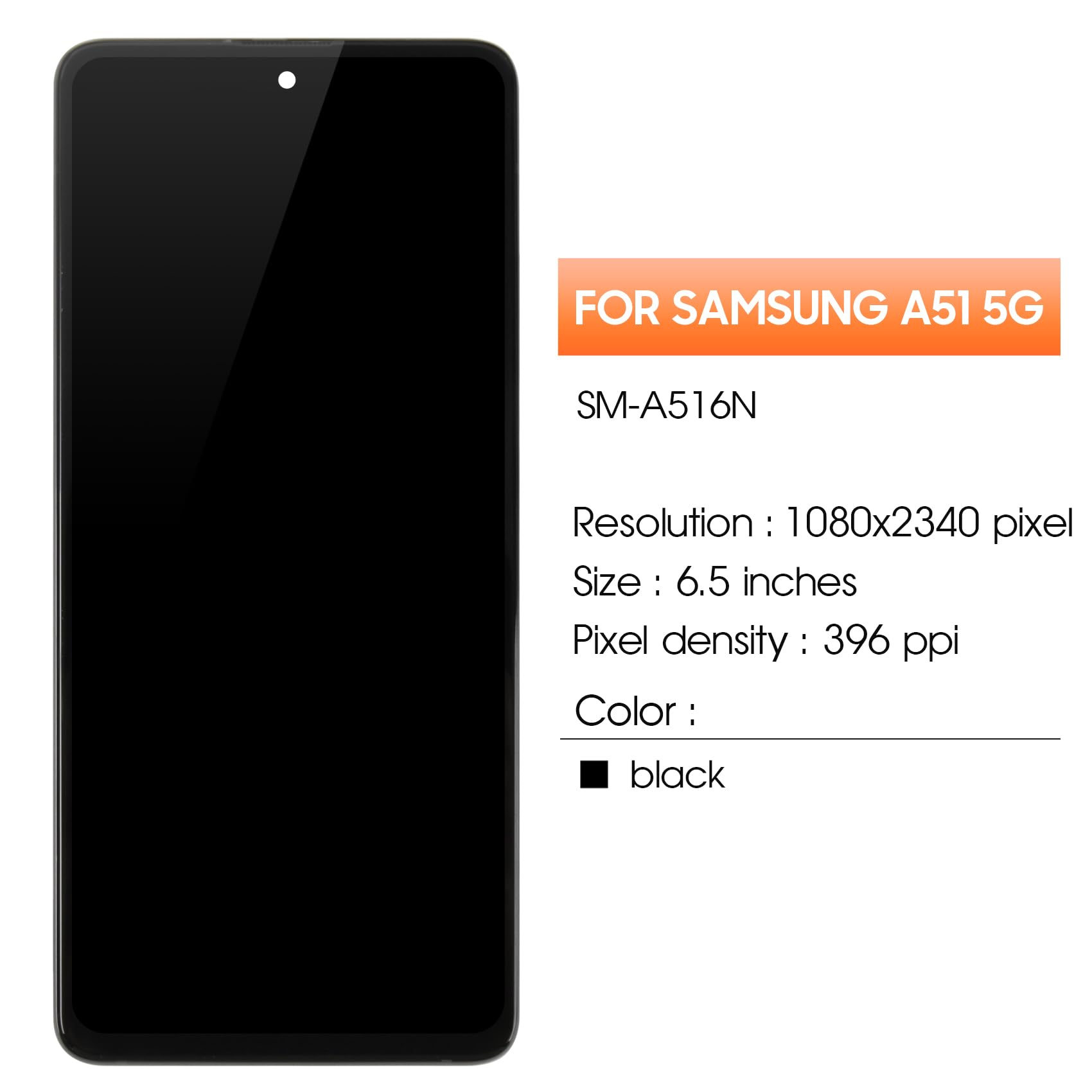 Amazon.com: OLED for Samsung Galaxy A51 5G Screen Replacement for