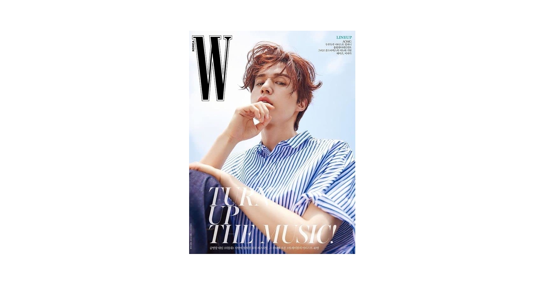 Amazon.co.jp: W Korea Magazine 韓国雑誌 LEE DONG WOOK イ