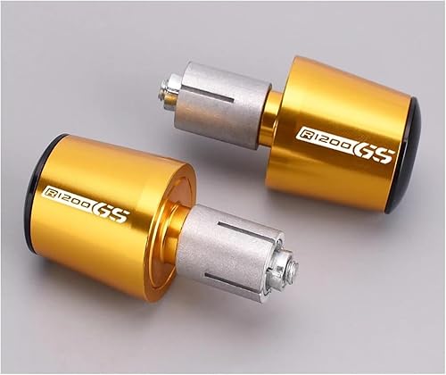 Motocicleta 78 "0.866 in motocicleta manillar extremos CNC aluminio manillar empuñaduras tapones tapones accesorios para BMW R1200GS R1200gs ADV R
