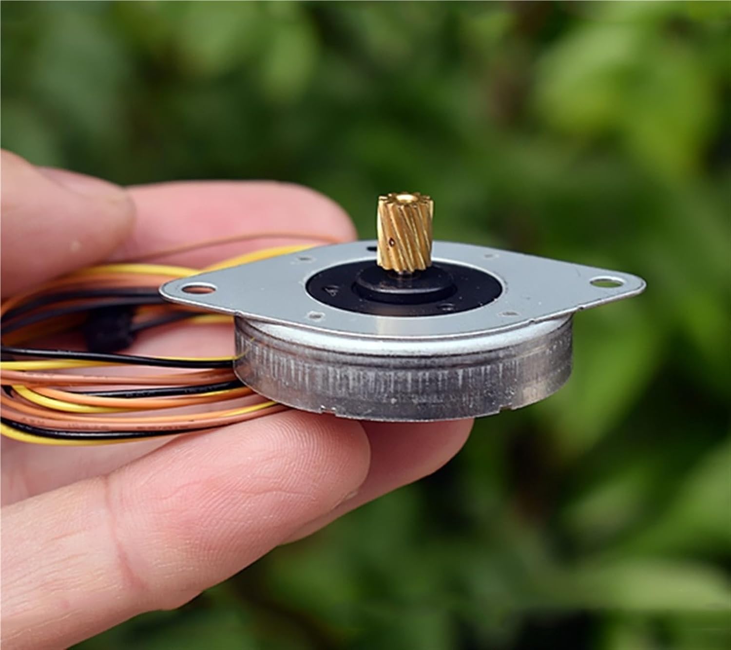 MOBYAT 35MM Round Stepper Motor Precision 2-Phase 4-Wire Stepping Motor Step Angle 3.75 SP-35RC-810S 1Pcs (Size : Model B)