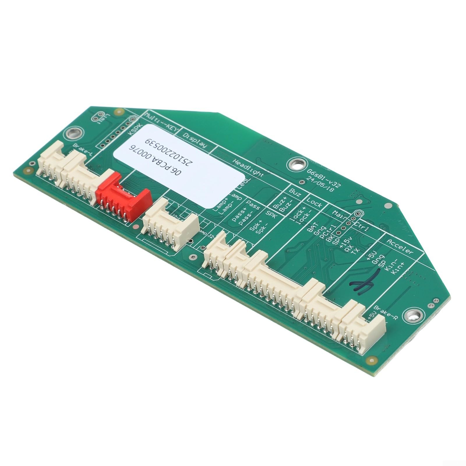 For Kukirin G4-Compatible Display Motherboard with Real-Time Loop for Speed, Charge Level, and Fault Detection