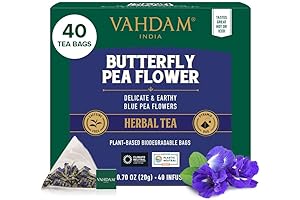 VAHDAM Butterfly Pea Flower Tea (Loose-Leaf, 100g)