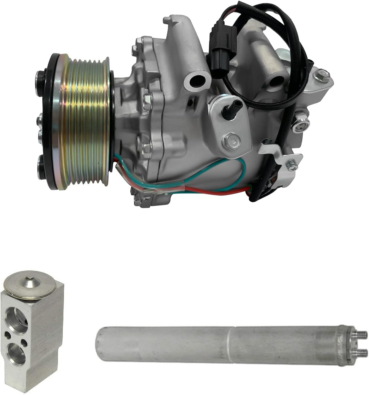 RYC New AC Compressor and A/C Clutch Kit KT DD30N (Only Fits 4-Door Sedan Models. Fits Honda Civic 1.8L 2006 2007 2008 2009 2010 2011)