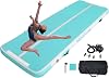 MEKETUM Air Tumble Track Gymnastic Mat Inflatable 6.6ft 10ft 13ft 16ft 48 Inch Thickness Gym Tumbling Floor Mats with Air Pump for Home UseCheerleadingYogaDanceWater Fun