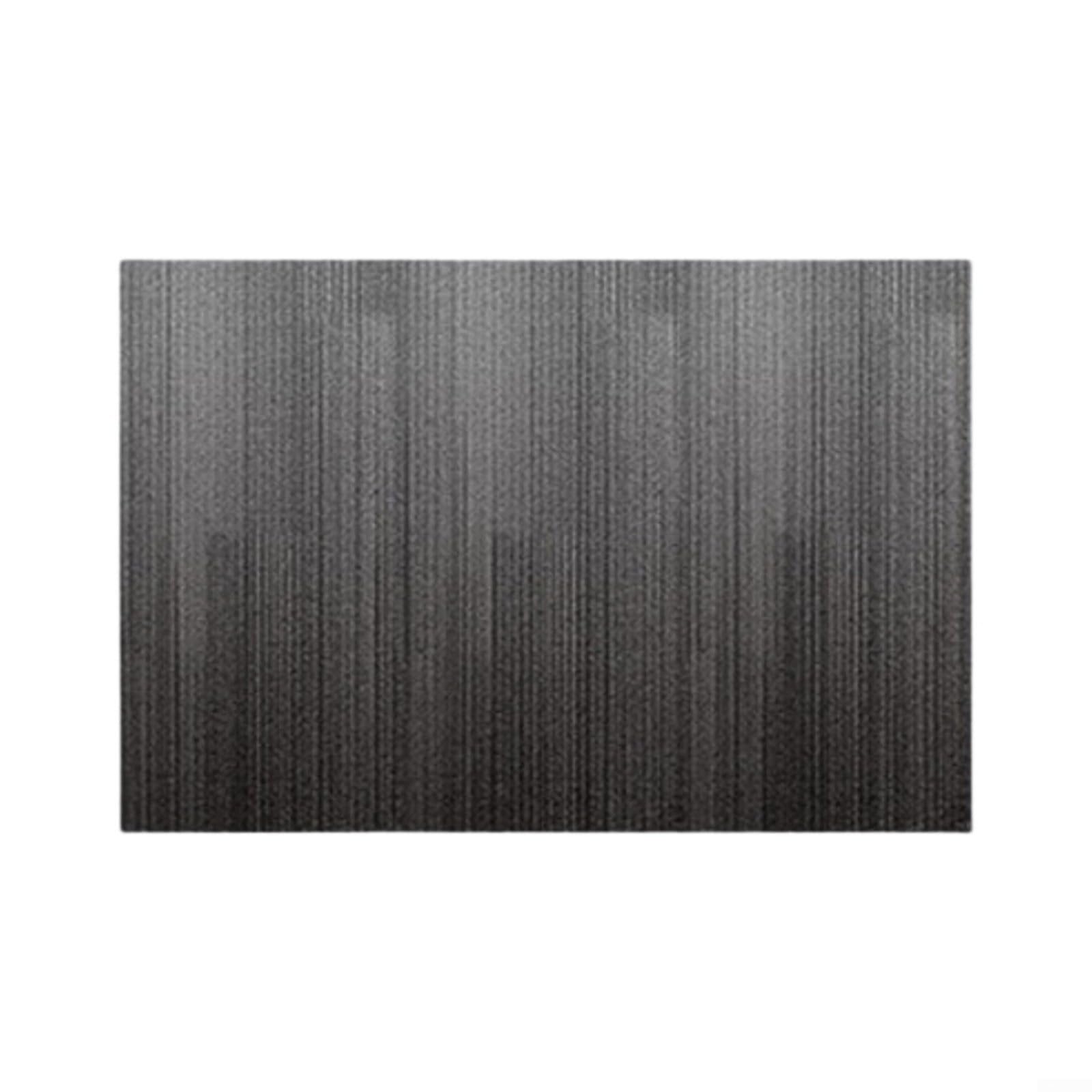 Paillasson gris 50x80 cm antidérapant à profil bas pour l'entrée de maison et bureau