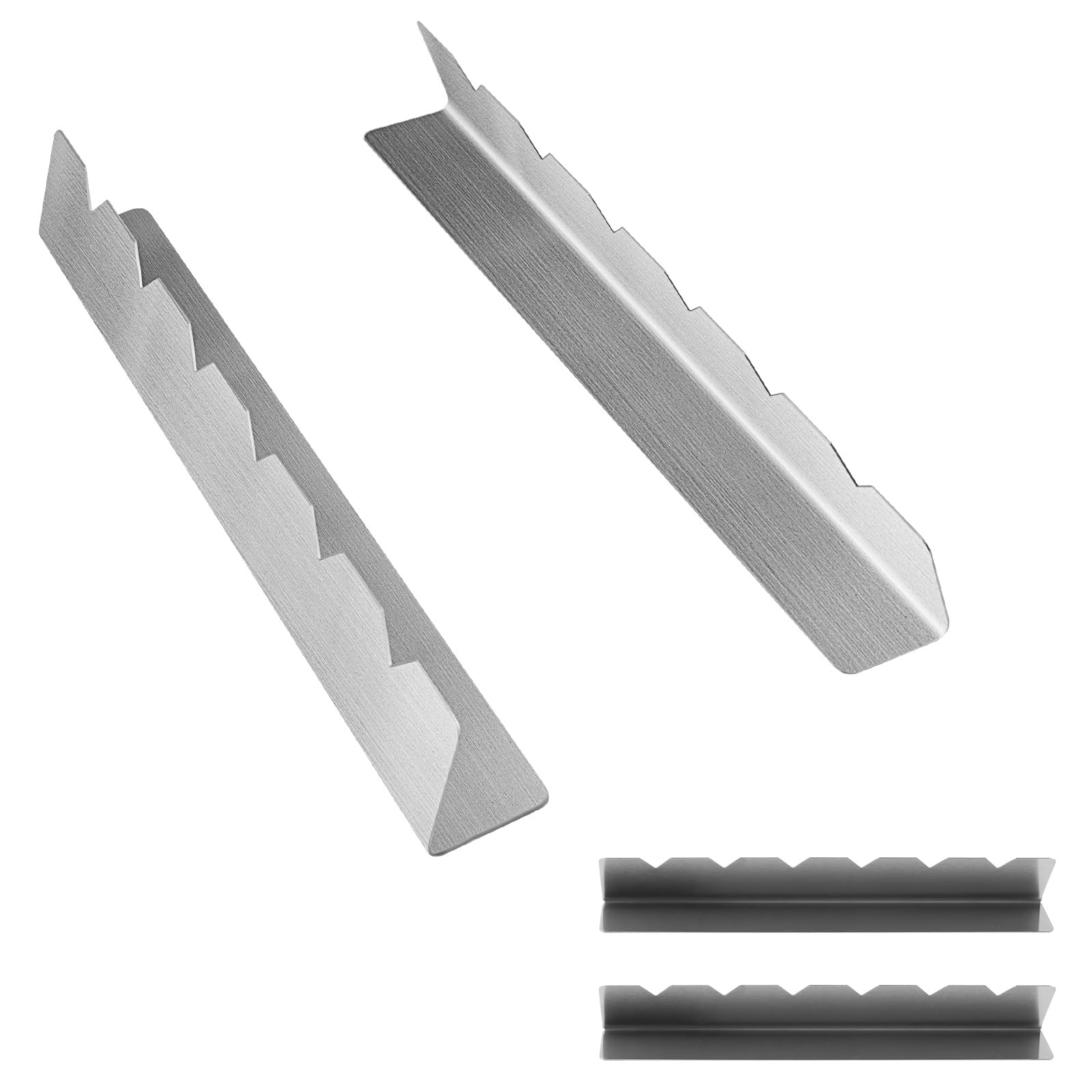 Tesmotor Griglia per Spiedini in Acciaio Inox, Supporto per 6 Spiedini, 30 cm, Set per Barbecue a Gas e BBQ all’Aperto