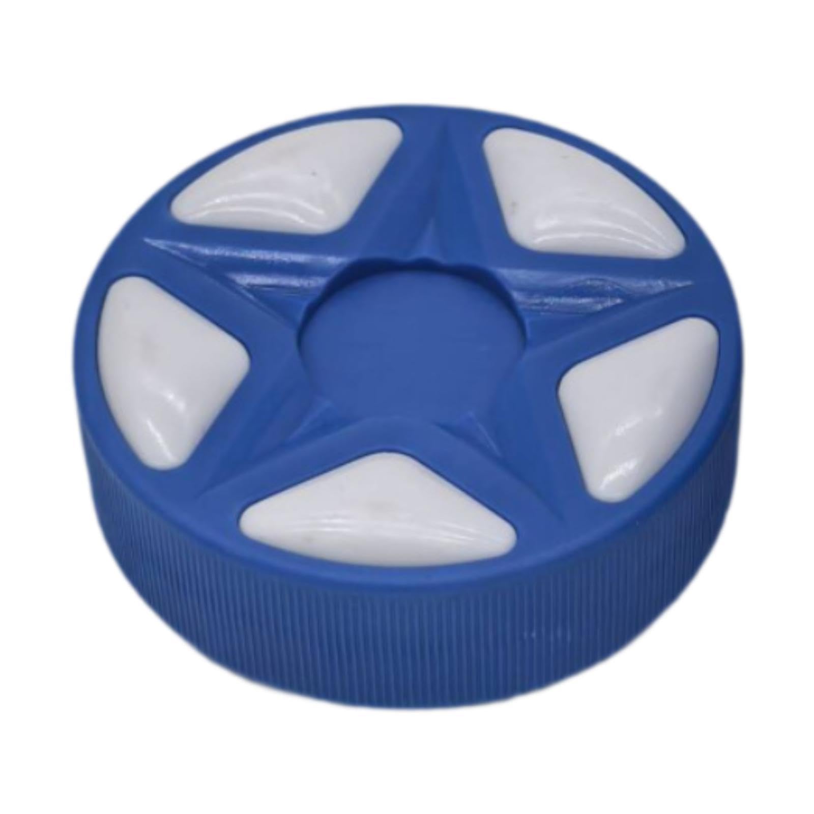 Vaveren Roller Hockey Puck Practicing Replacement Standard Sports Improved Gameplay Indoor Outdoor Training Gear Street Hockey Ball, Blue