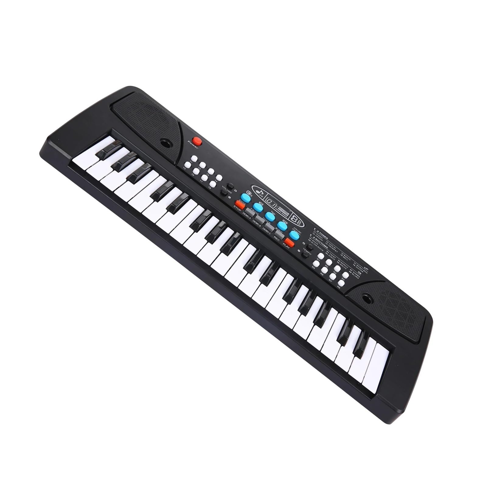 Principiante teclado electrónico Piano Eléctrico De Órgano Electrónico USB De 37 Teclas Con Micrófono Teclado Digital Instrumento Musical Para Estudiantes