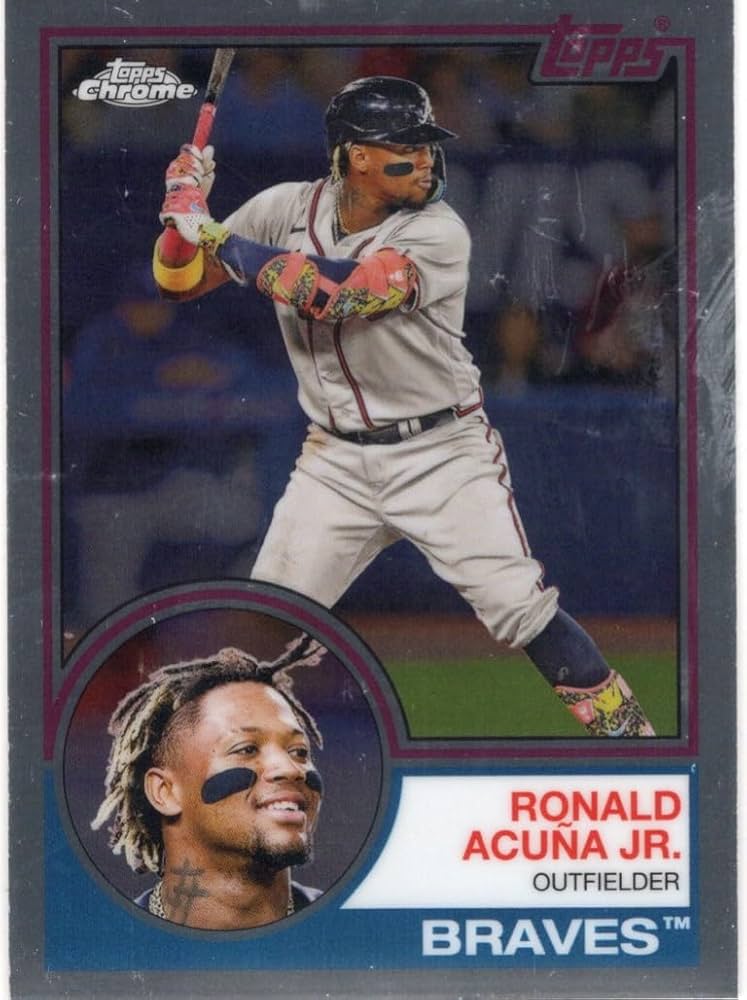 Amazon.com: Ronald Acuna Jr. LIMITED EDITION LIDS Topps