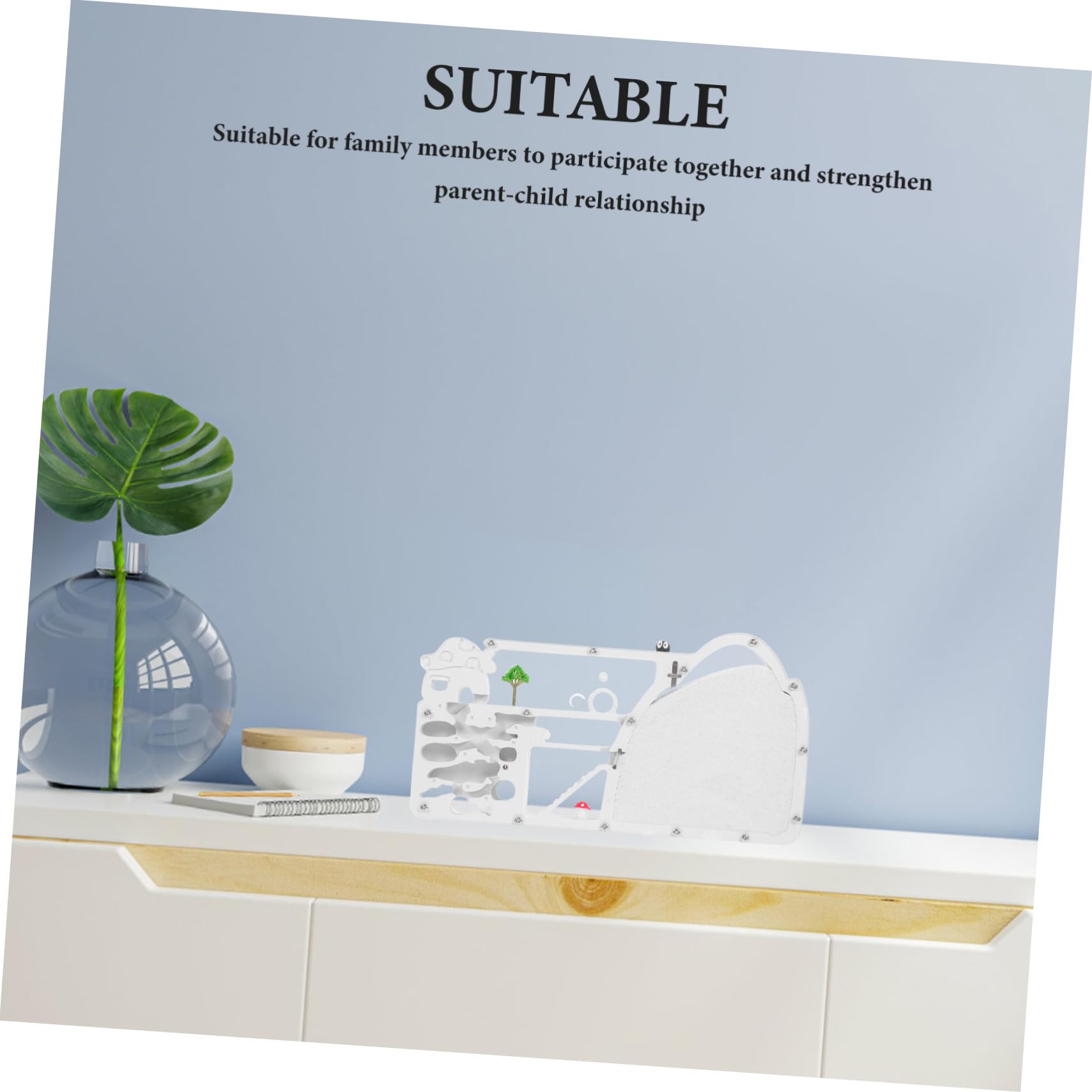 SUPVOX Observación de Hormigueros con Castillo Transparente Kit Educativo de para Taller de para Actividades Familiares y Experimentos Escolares Herramienta Científica Interactiva para