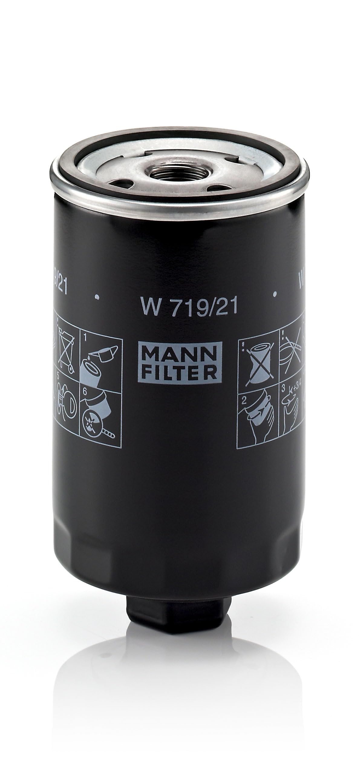 OIL FILTER W 719/21 FOR VW GOLF/II/Mk POLO PASSAT CORRADO PG/1H 1.8L PY 1.3L