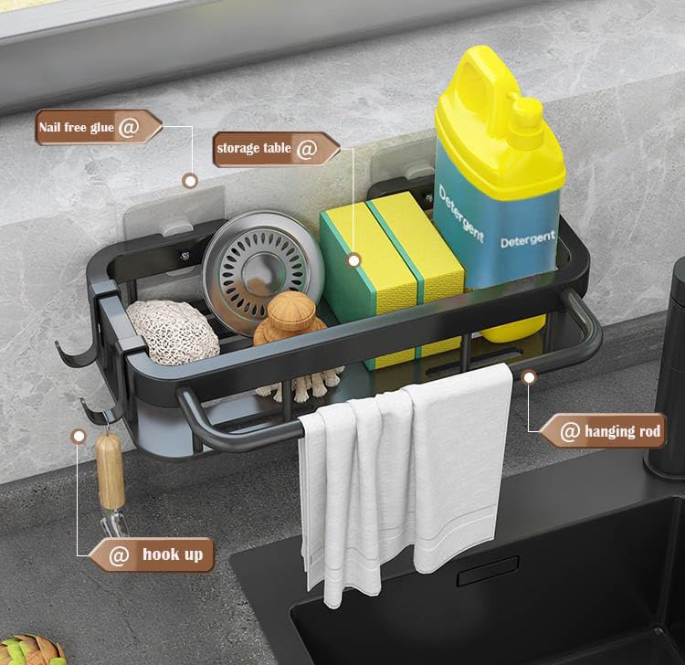 Cucina Da Appendere Portaspugna Cestino Porta Spugne Lavello