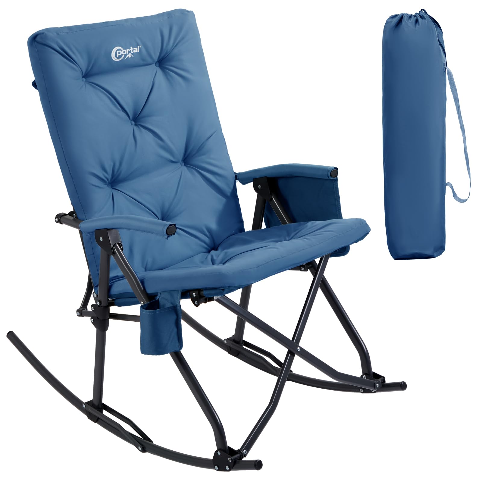椅子 Folding rocking chair Amazon.com: Portal Oversized Padded Folding Rocking Camping Chair