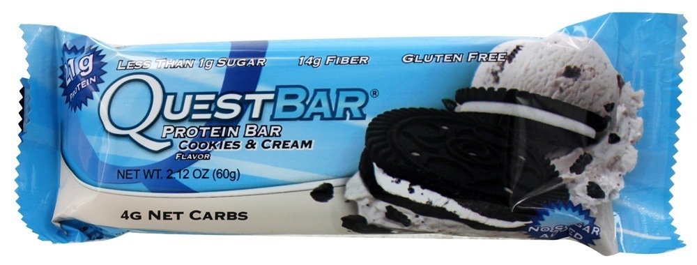 Quest Nutrition Quest Bar Protein - 12 x 60 gr Cookies and Cream
