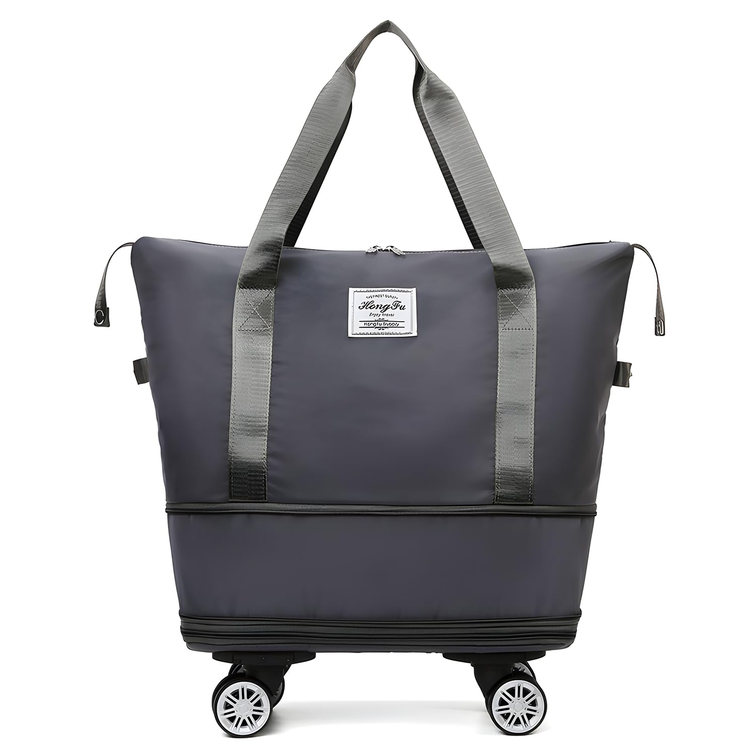 KarysatleRolling Duffle Bag with Wheels, Expandable Foldable Travel Duffle  Bag, Rolling Luggage bag Waterproof Carry on Duffel Bag, Wheeled Travel