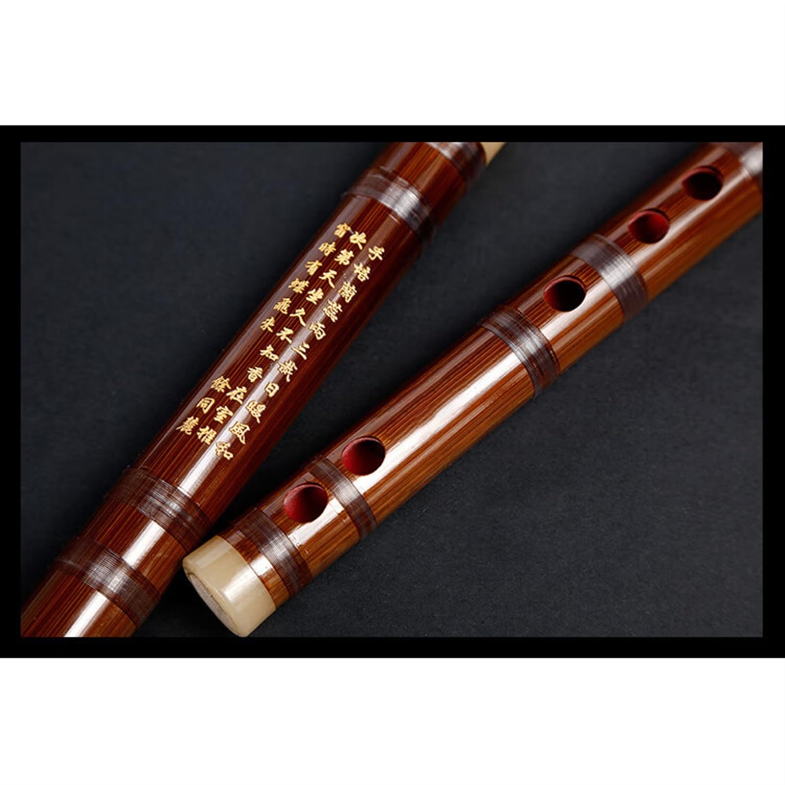 strumento flauto di bambù Flauto Traverso Dizi F-key Flauto Di Bambù A Livello Di Prestazione Strumento Per Suonare Il Flauto A Due Sezioni A Doppia Uscita