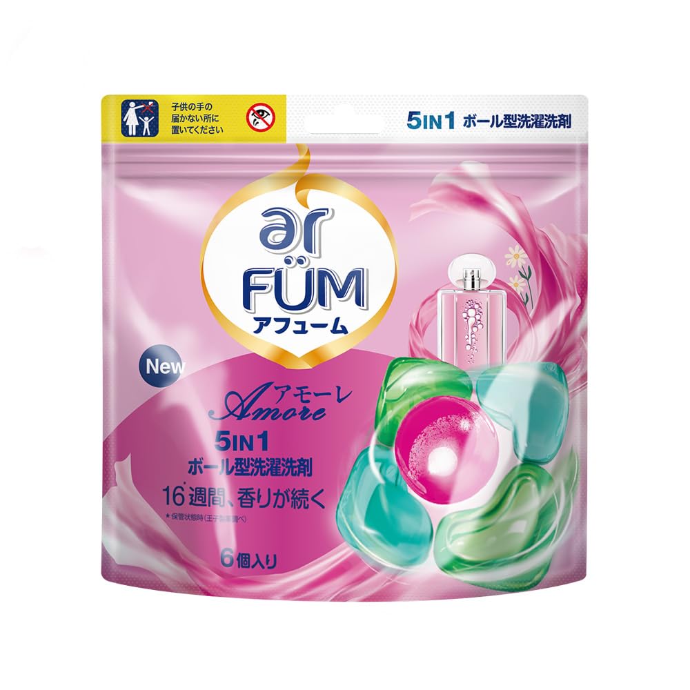 Amazon.co.jp: アフューム アモーレ ボール型洗濯洗剤 ジェルマジック