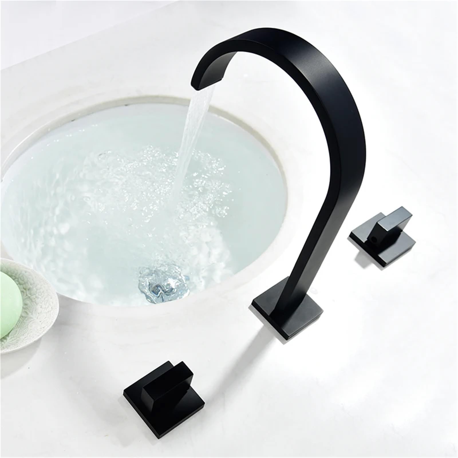 Grifo for lavabo de baño con doble manija